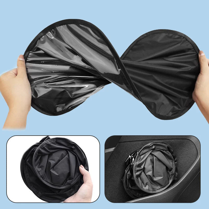 🚗💥Pare-Soleil Vitres Latérales Voiture – Anti-UV, Courbé, Universel, Film Statique, 5 Configurations, Idéal Protection Conducteur & Passagers ☀️