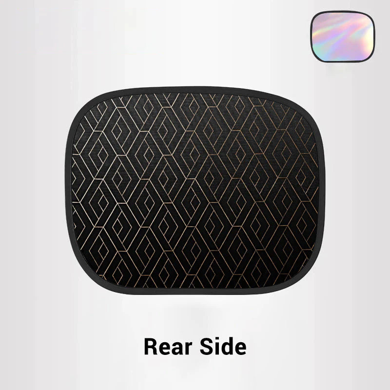🚗💥Pare-Soleil Vitres Latérales Voiture – Anti-UV, Courbé, Universel, Film Statique, 5 Configurations, Idéal Protection Conducteur & Passagers ☀️